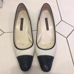 Navy blue and while, 36.5/6.5